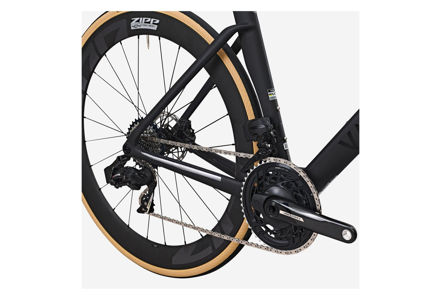 Vélo de Route Van Rysel RCR Sram Force eTap AXS 12V 700mm Noir
