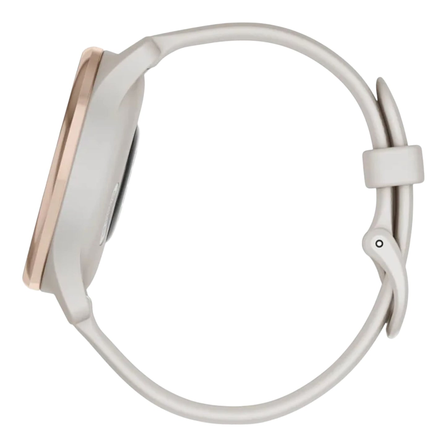 GARMIN -vívomove® Trend  Peach Gold avec bracelet silicone ivoire - 010-02665-01