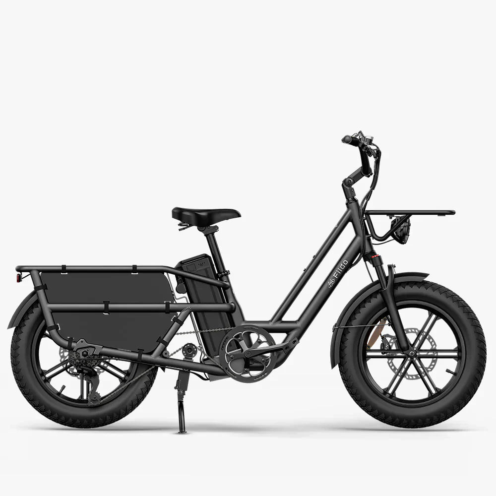Fiido T2 Vélo électrique Longtail Fatbike Cargo