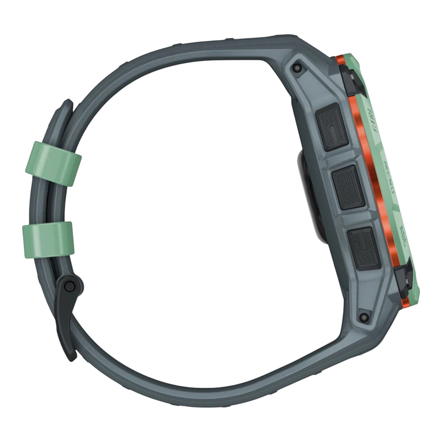 GARMIN - Instinct® 3 – 50 mm - AMOLED  Vert d'eau avec bracelet bleu crépuscule - 010-03020-01