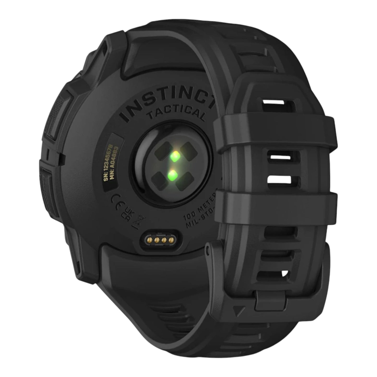 GARMIN -Instinct® 3 -  50 mm, AMOLED, Tactical Edition  Noire avec bracelet noir - 010-03020-50