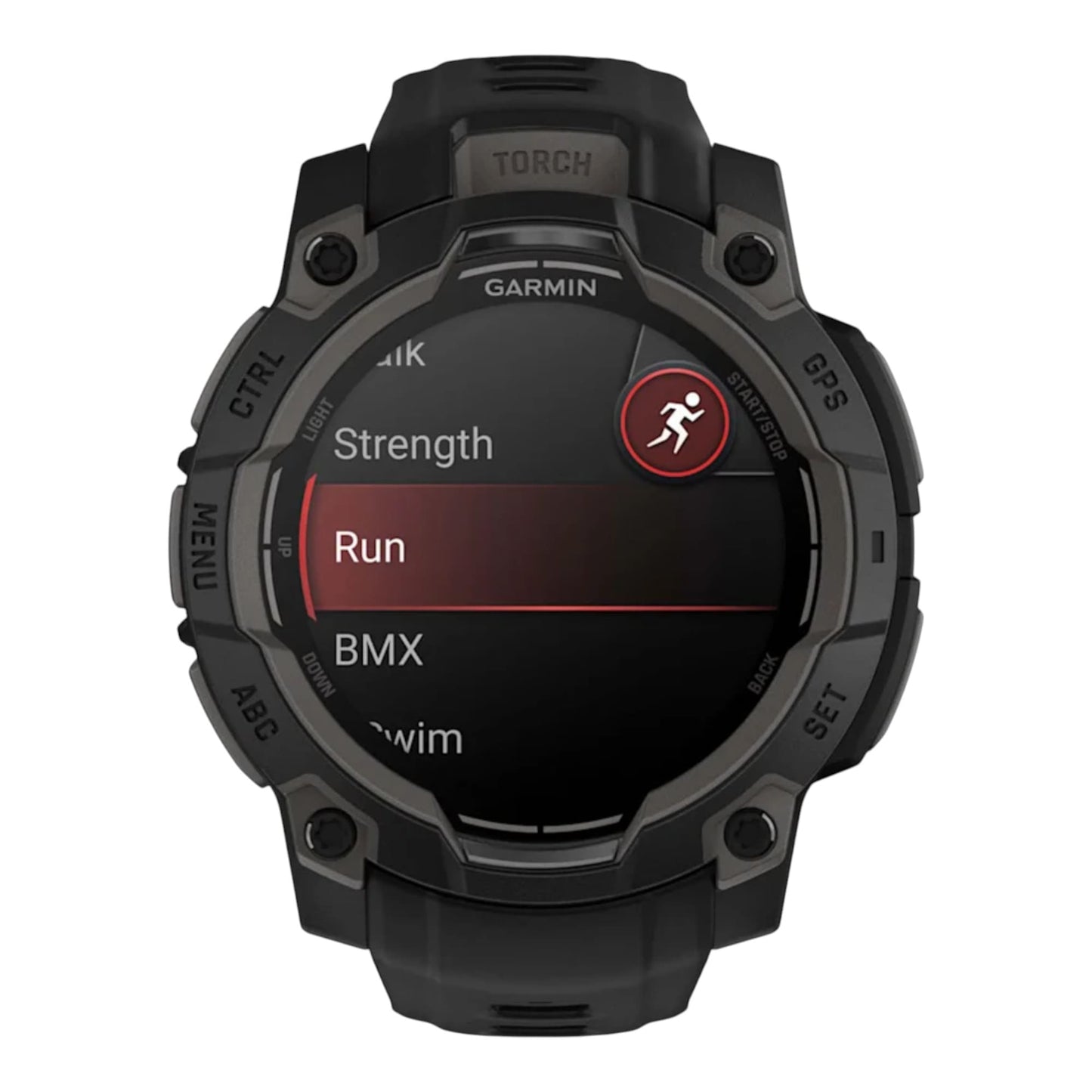 GARMIN - Instinct® 3 – 45 mm - AMOLED  Noir avec bracelet noir - 010-02936-00