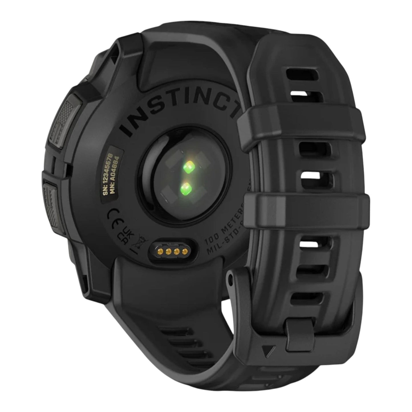 GARMIN - Instinct® 3 – 45 mm - AMOLED  Noir avec bracelet noir - 010-02936-00