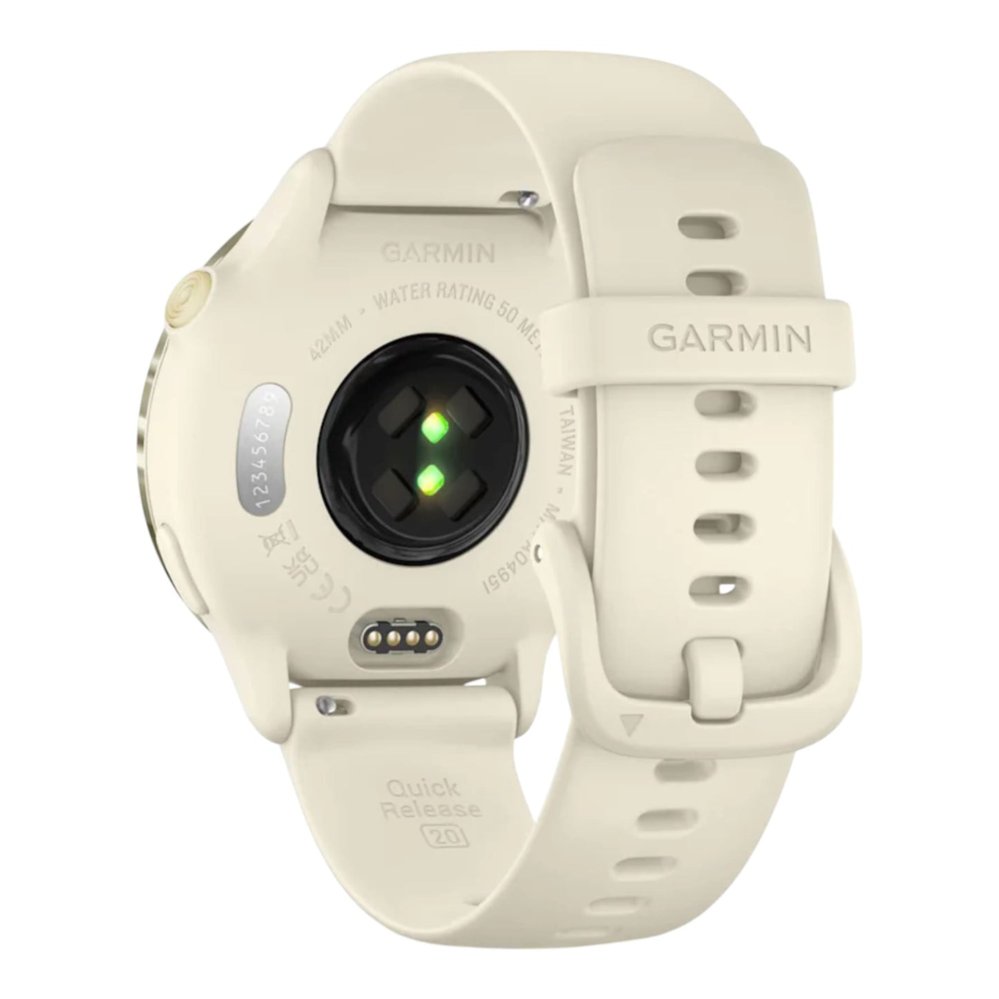 GARMIN - vívoactive® 6  Lunar Gold avec bracelet ivoire - 010-02985-01