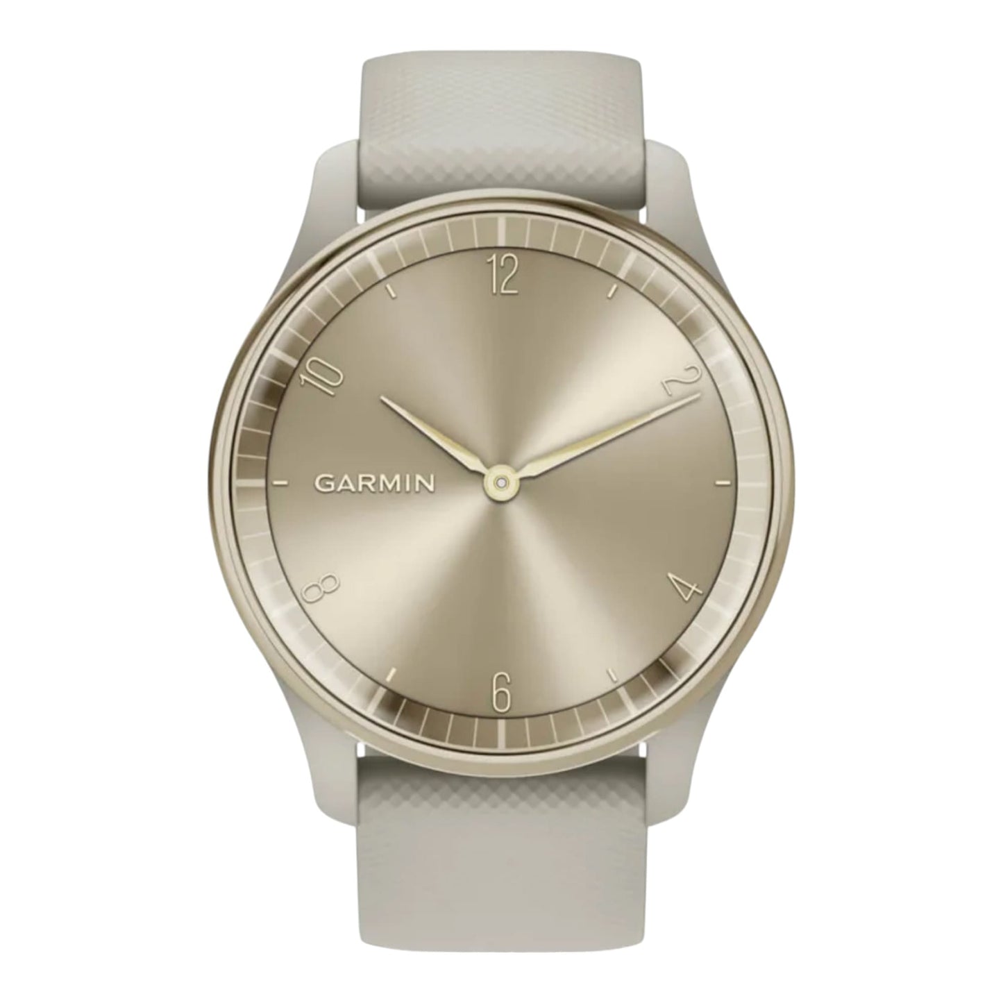 GARMIN - vívomove® Trend  Cream Gold avec bracelet silicone lin - 010-02665-02